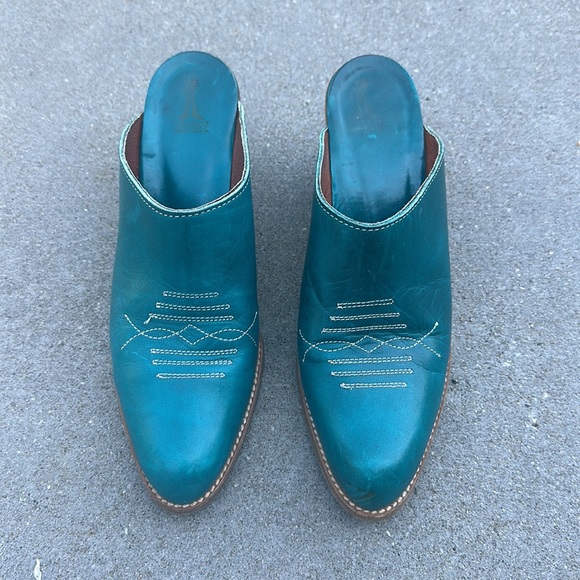 Vintage clog style heel - Picture 3 of 4